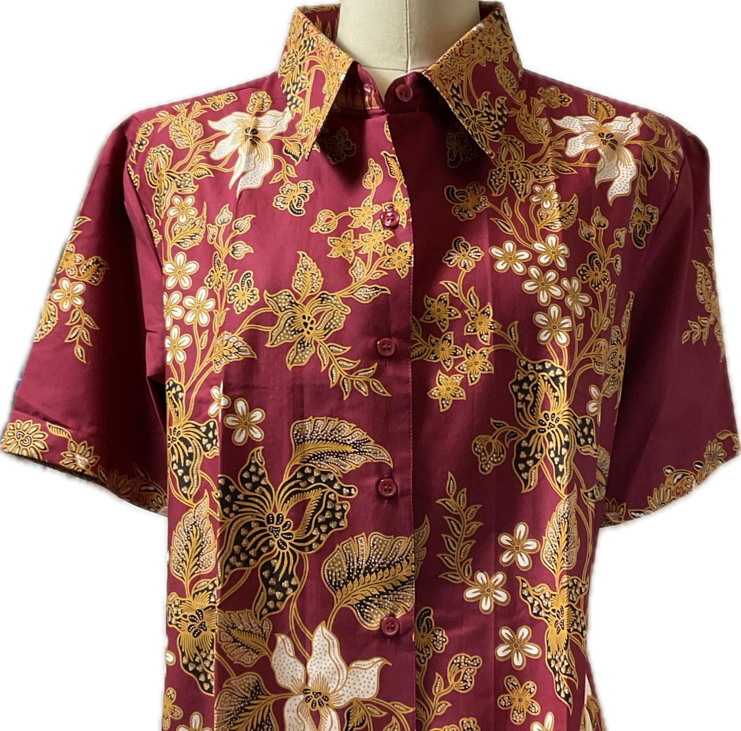 Ladies Batik Top LBT-XXXL-RED-K11111004