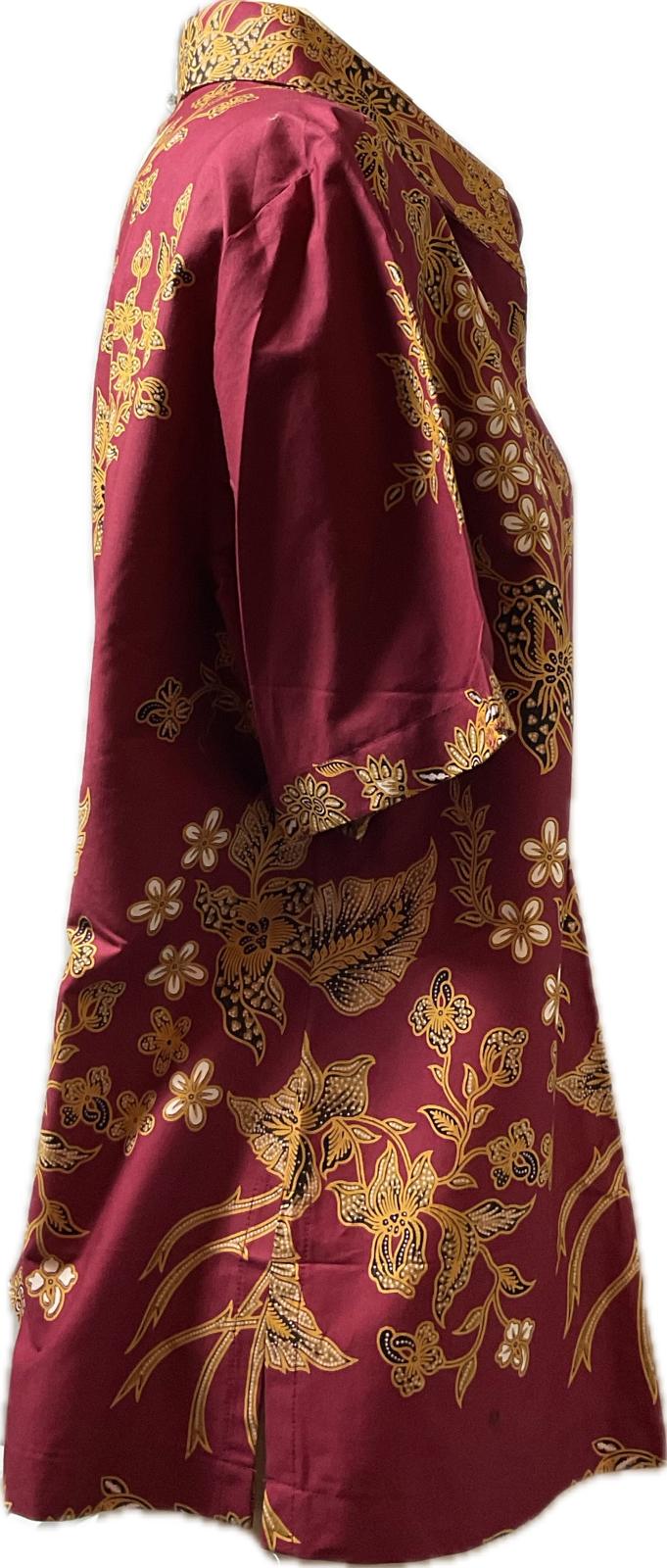Ladies Batik Top LBT-XXXL-RED-K11111004