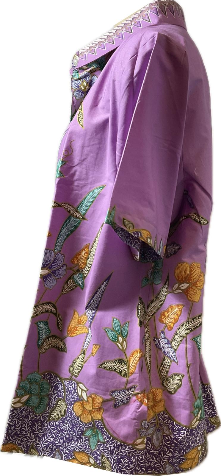 Ladies Batik Top LBT-XXXL-PURPLE-K11111003