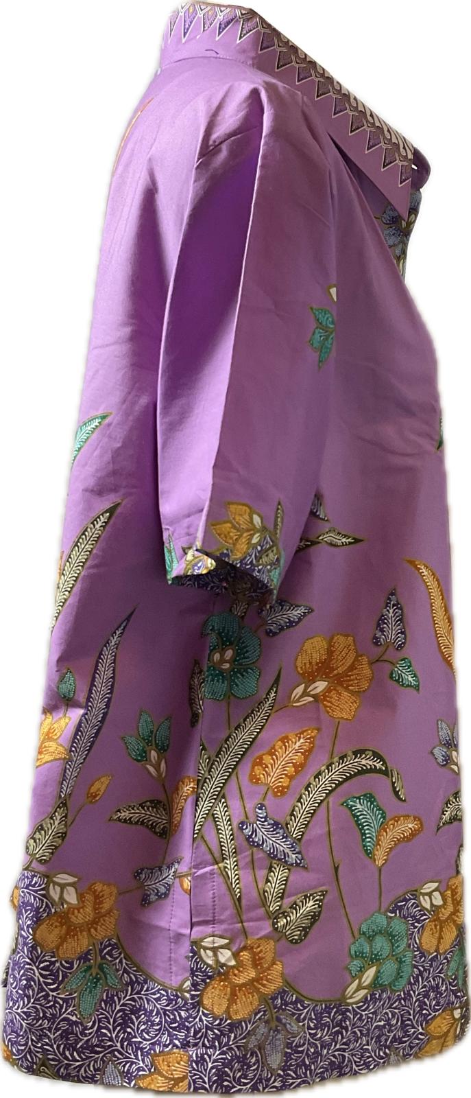 Ladies Batik Top LBT-XXXL-PURPLE-K11111003