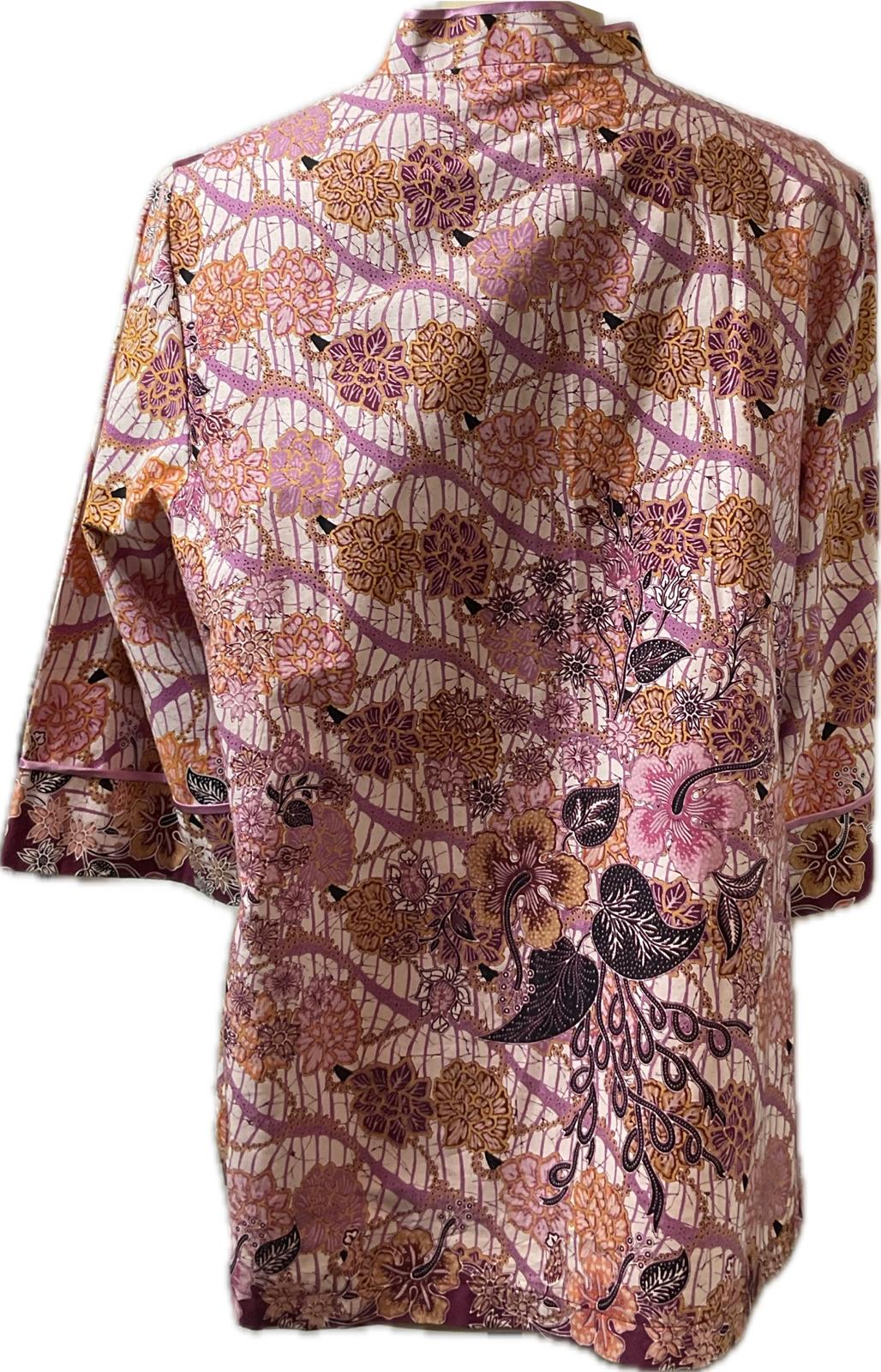 Ladies Batik Top LBT-XXXL-PUPPLE-J111111003