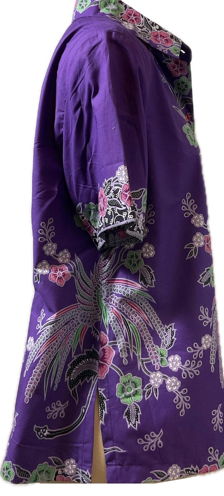 Ladies Batik Top LBT-XXL-PURPLE-K11111004