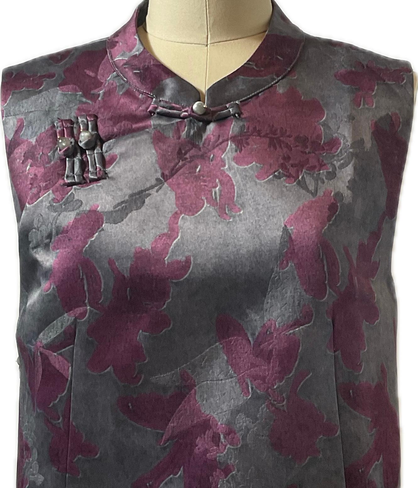 Ladies Top LBT-M-GREY/RED-M11001