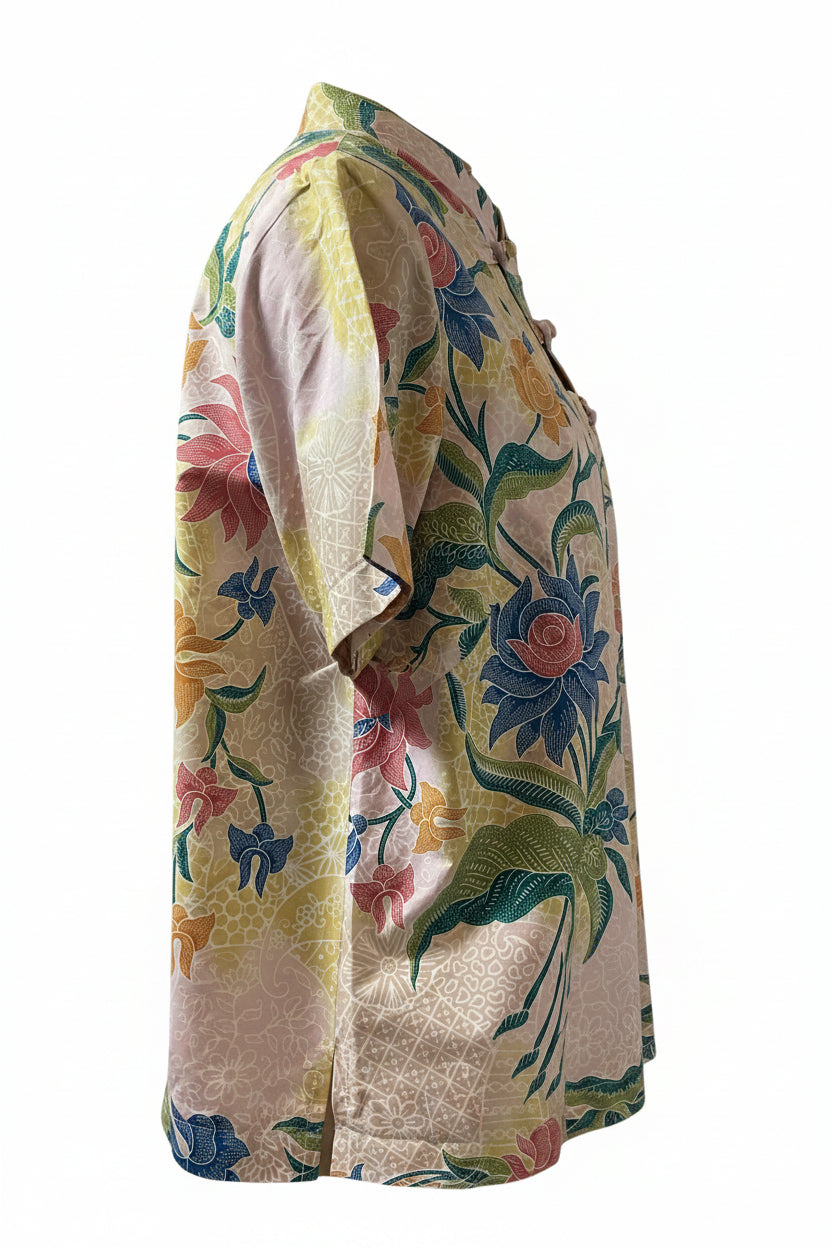 Ladies Batik Top LBT-XXL-YELLOW-N11111001