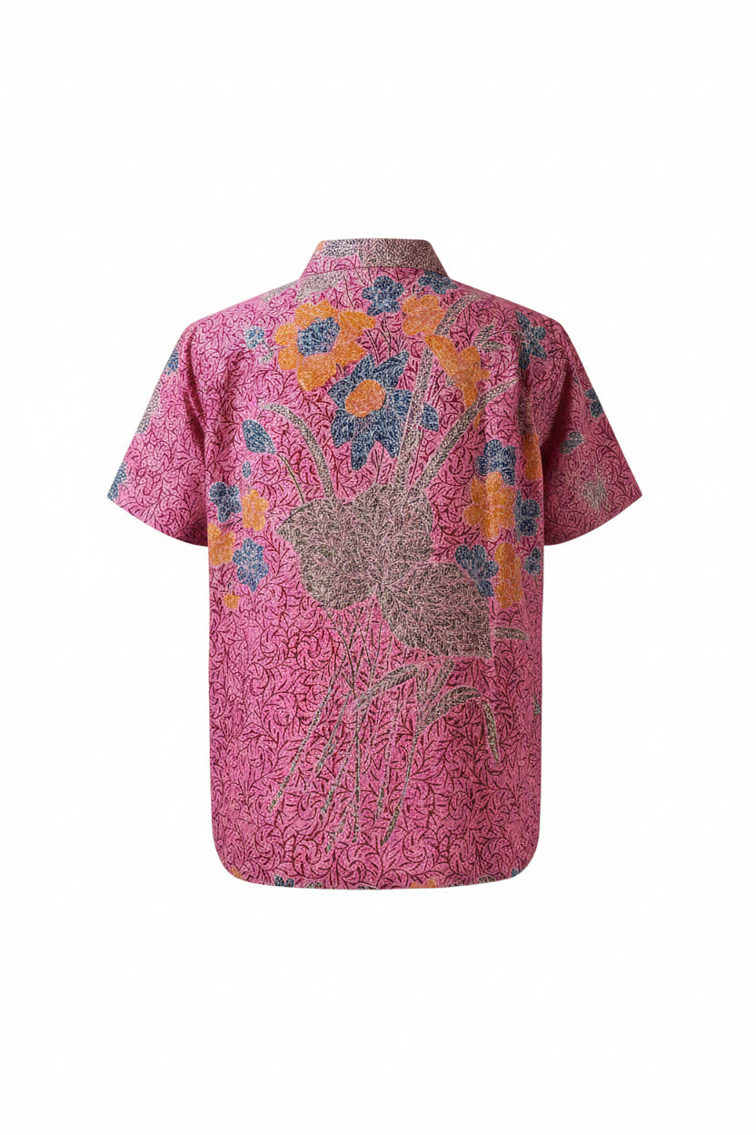 Ladies Batik Top LBT-XL-PINK-N1111001