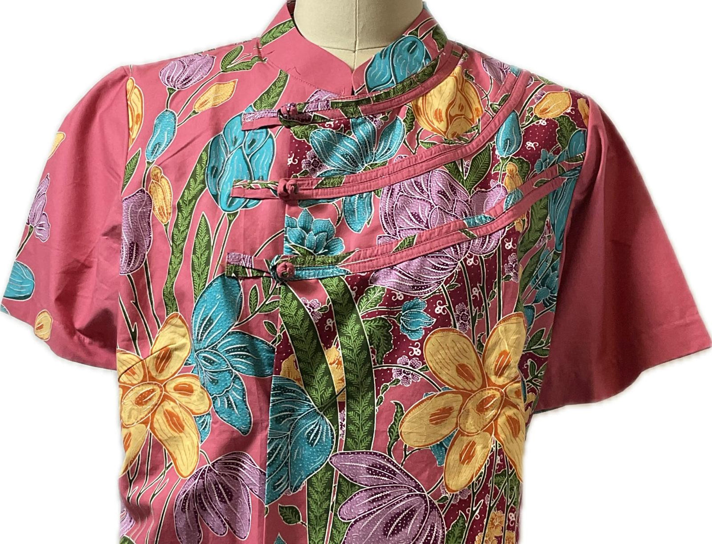 Ladies Batik Top LBT-XL-PEACH-N1111003