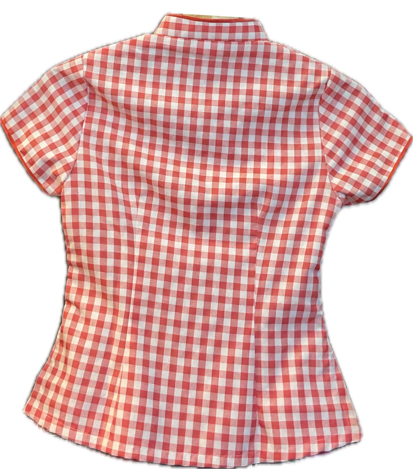 Ladies Batik Top LBT-M-RED-R11001
