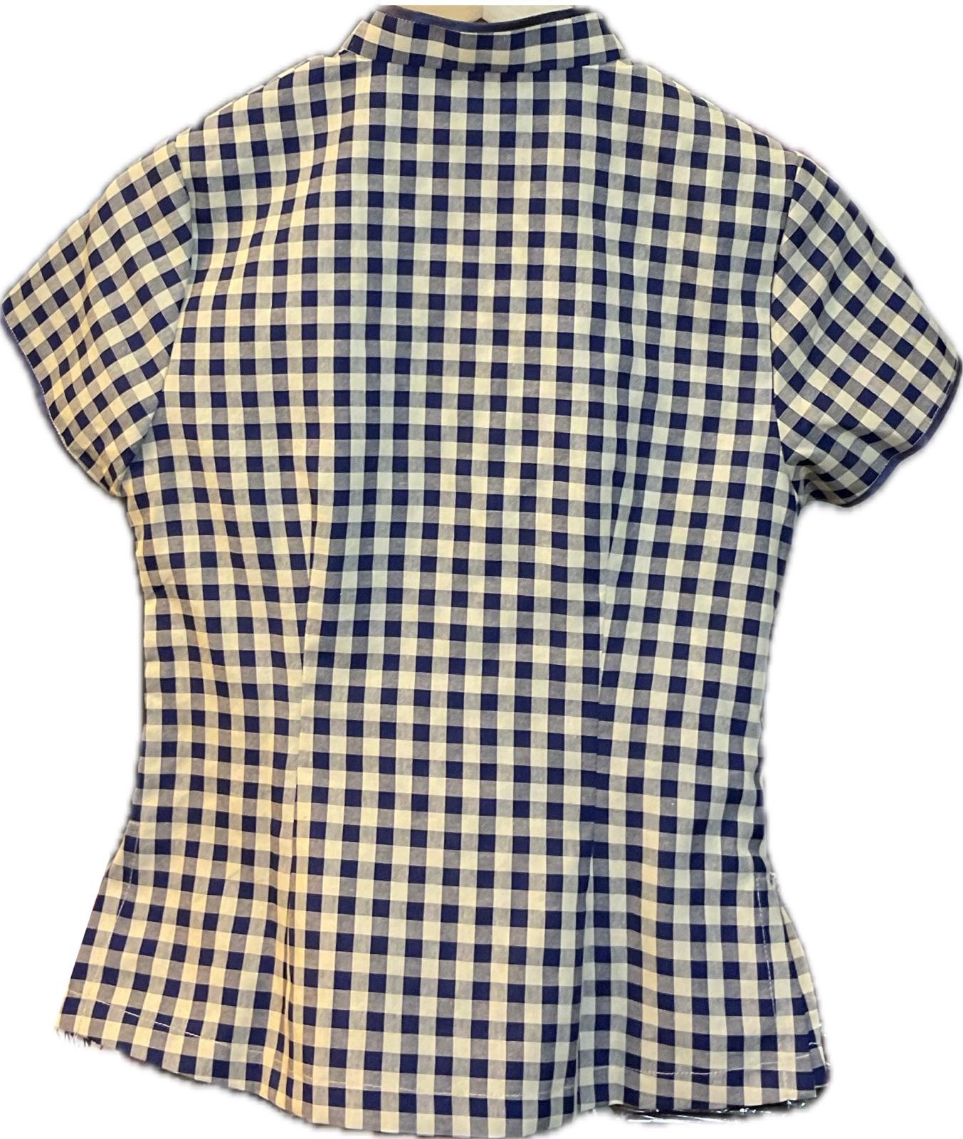 Ladies Batik Top LBT-M-BLUE-R11004