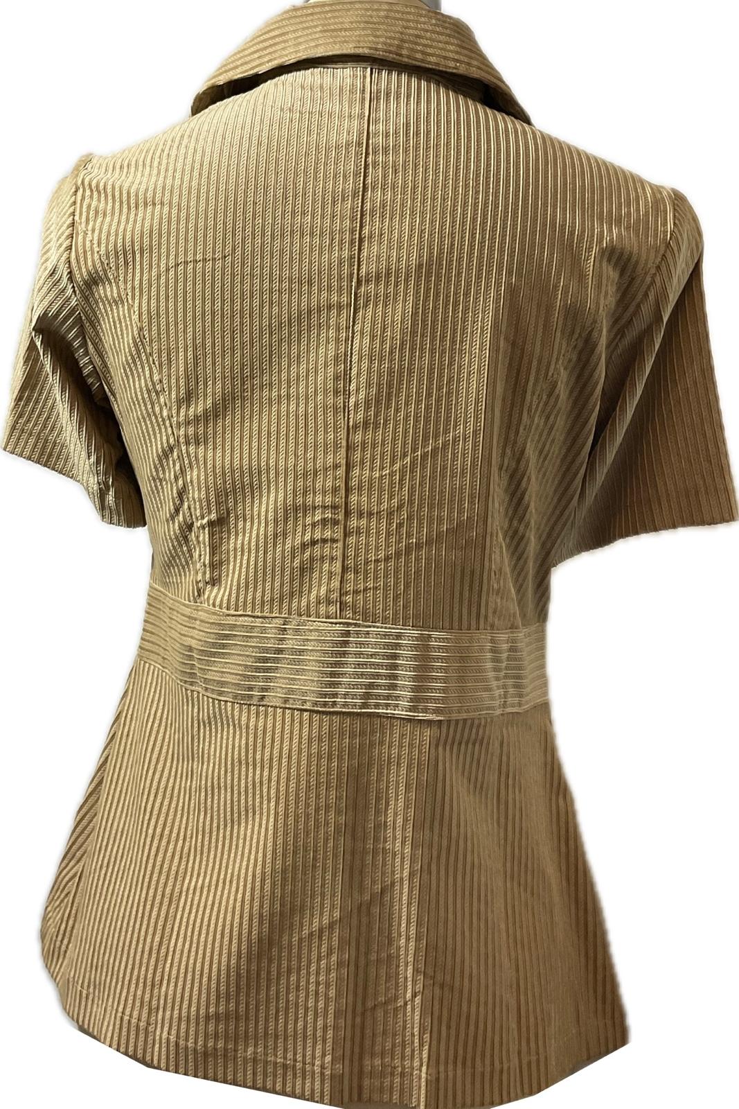 Ladies Batik Top LBT-L-BROWN-Y111001