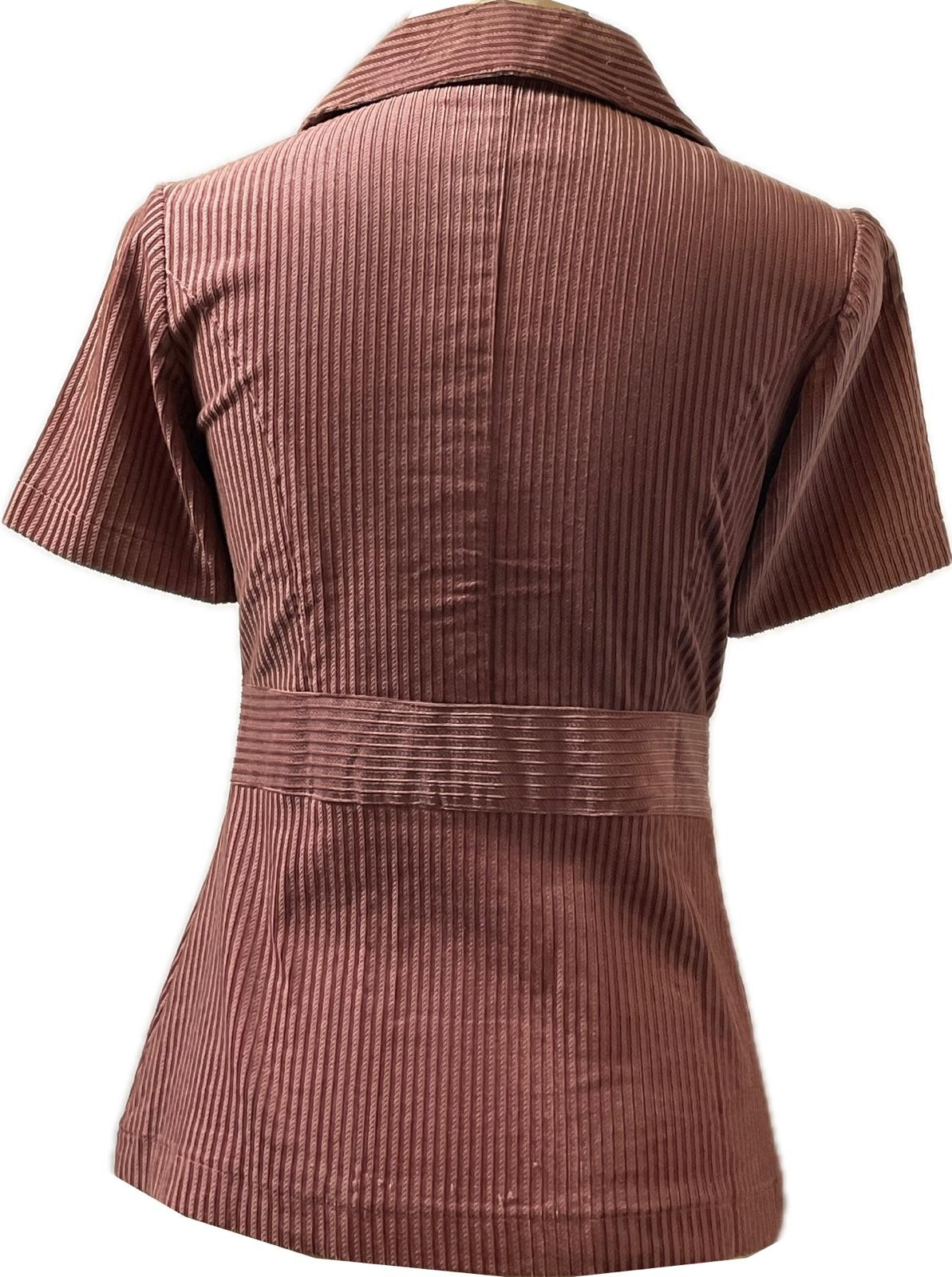 Ladies Batik Top LBT-S-RED-BEAN-Y1001