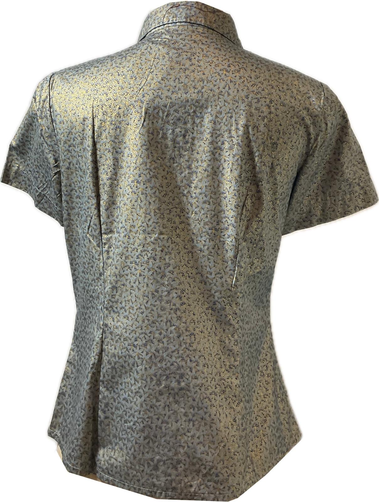 Ladies Batik Top LBT-XL-BLUE-AC1111001