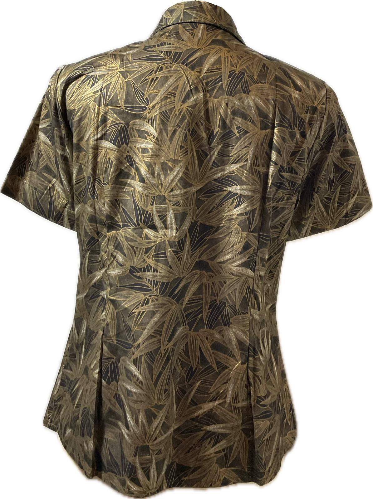 Ladies Batik Top LBT-M-GREEN-AC11002