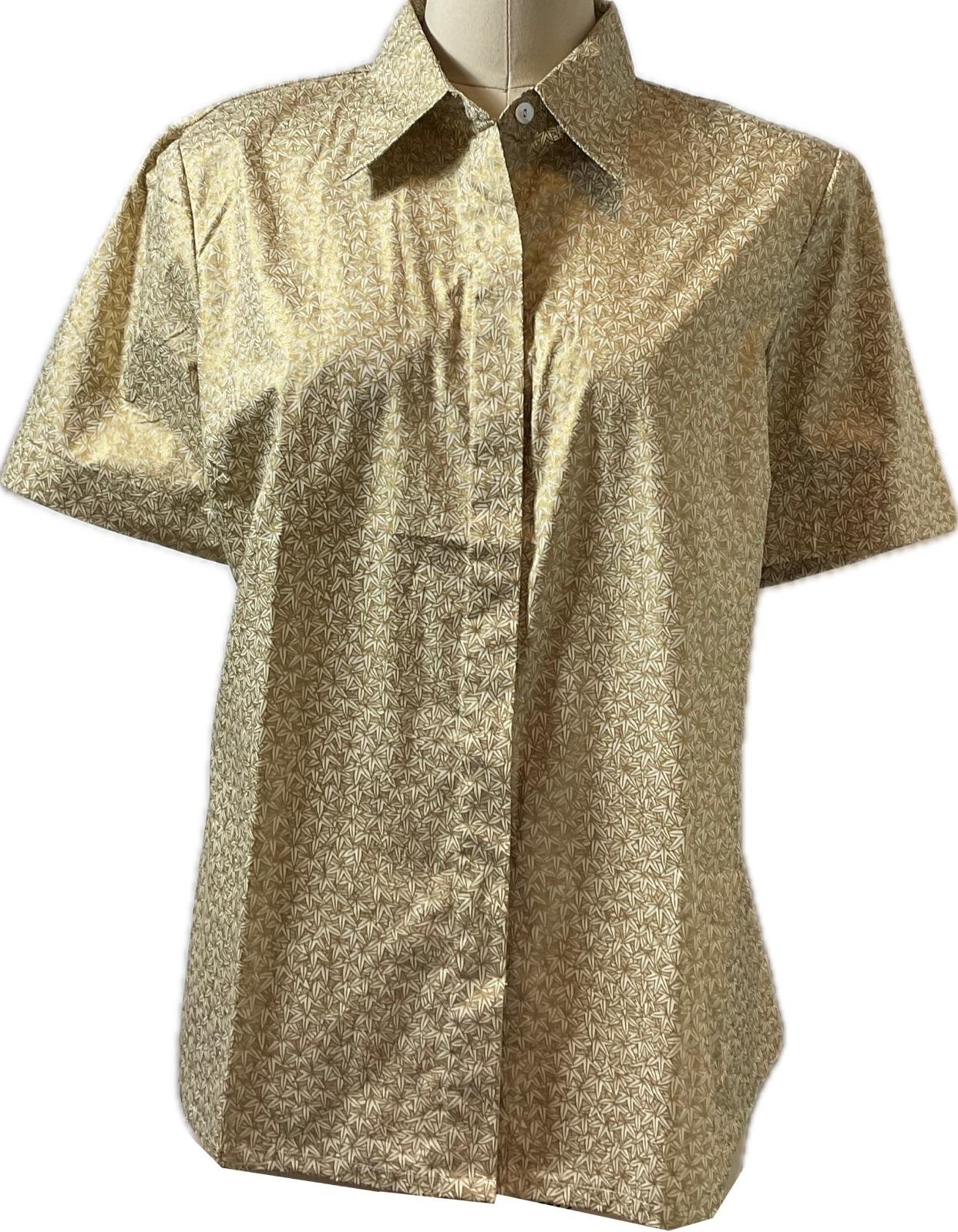 Ladies Batik Top LBT-XL-YELLOW-AC1111002