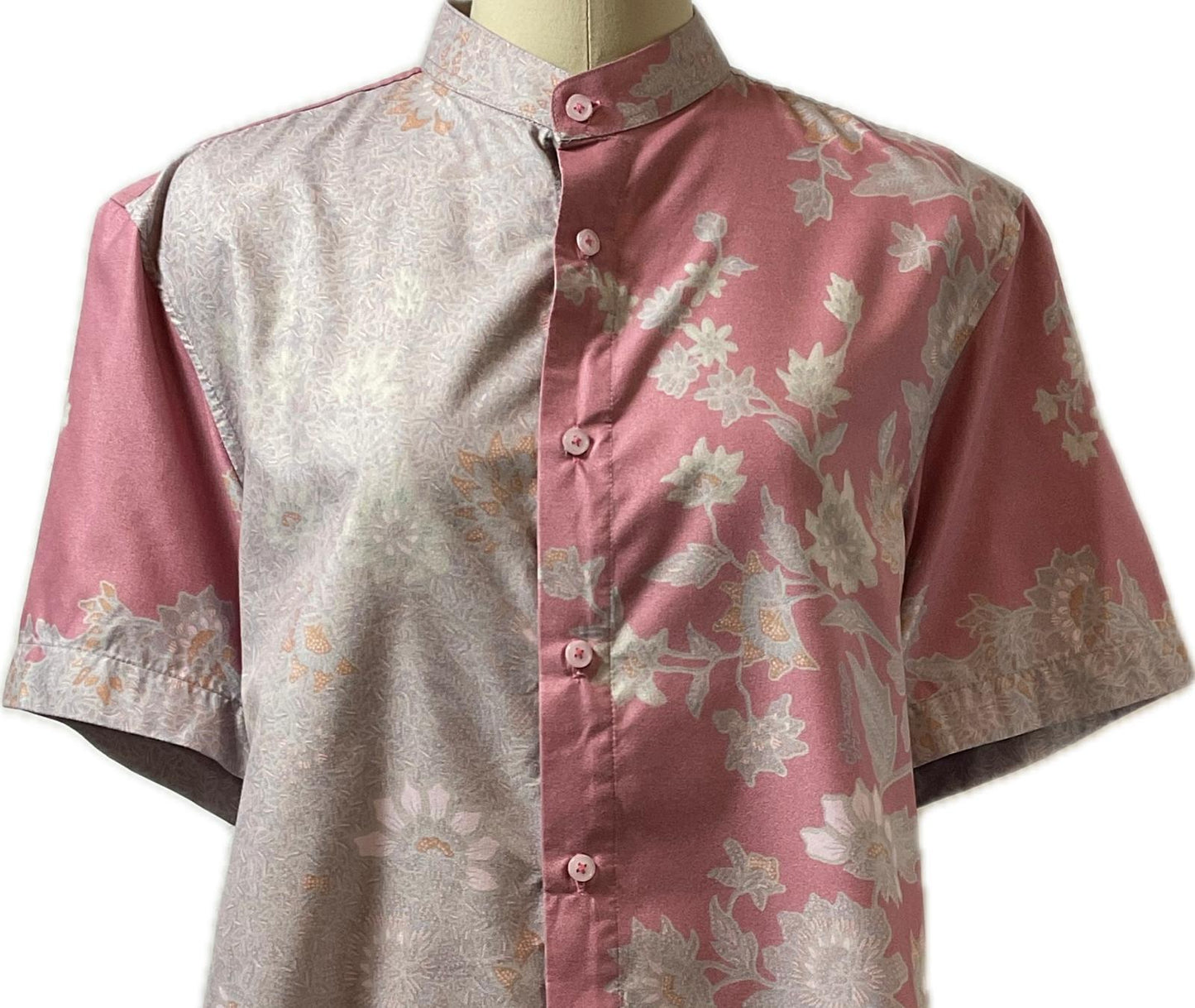 Mens Batik Top MBT-L-PEACH-22016