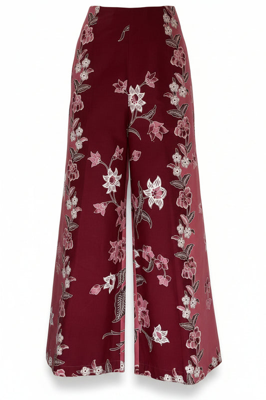 Ladies Batik Pants LBP-S-PEACH-5001
