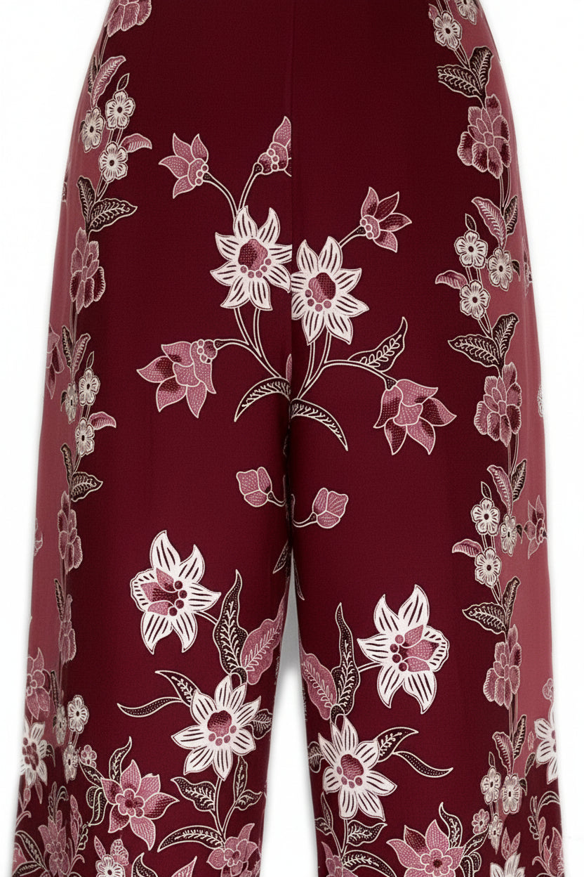 Ladies Batik Pants LBP-S-PEACH-5001