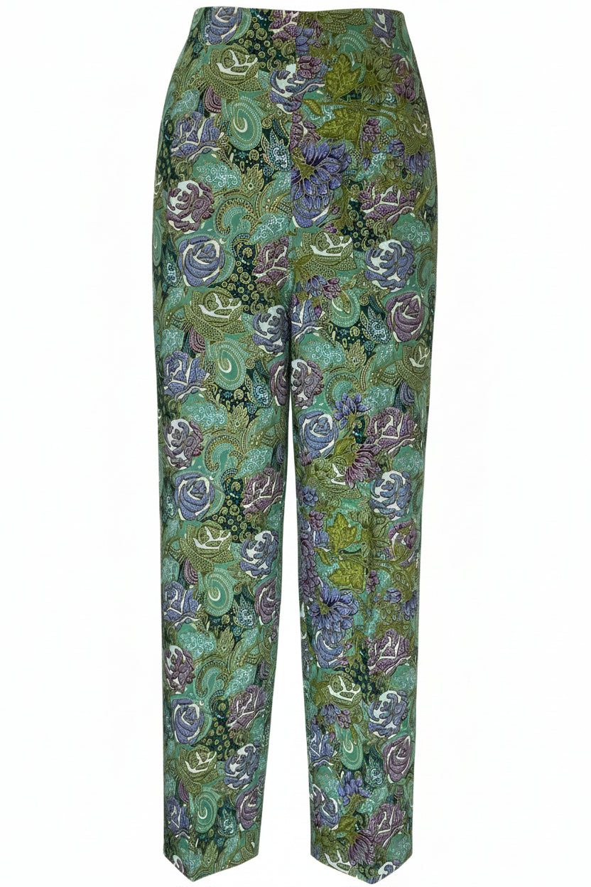 Ladies Batik Top LBT-M-GREEN-AD11005