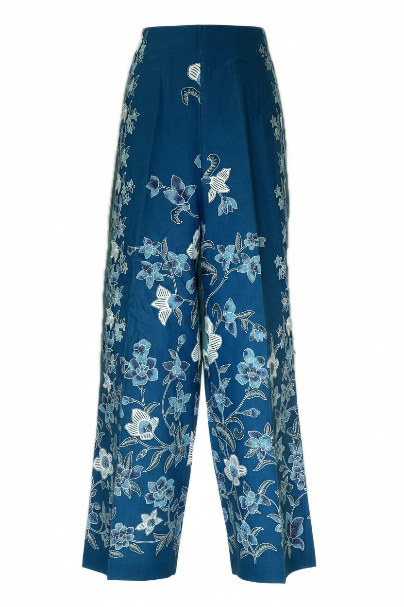 Ladies Batik Pants LBP-L-GREEN-555001