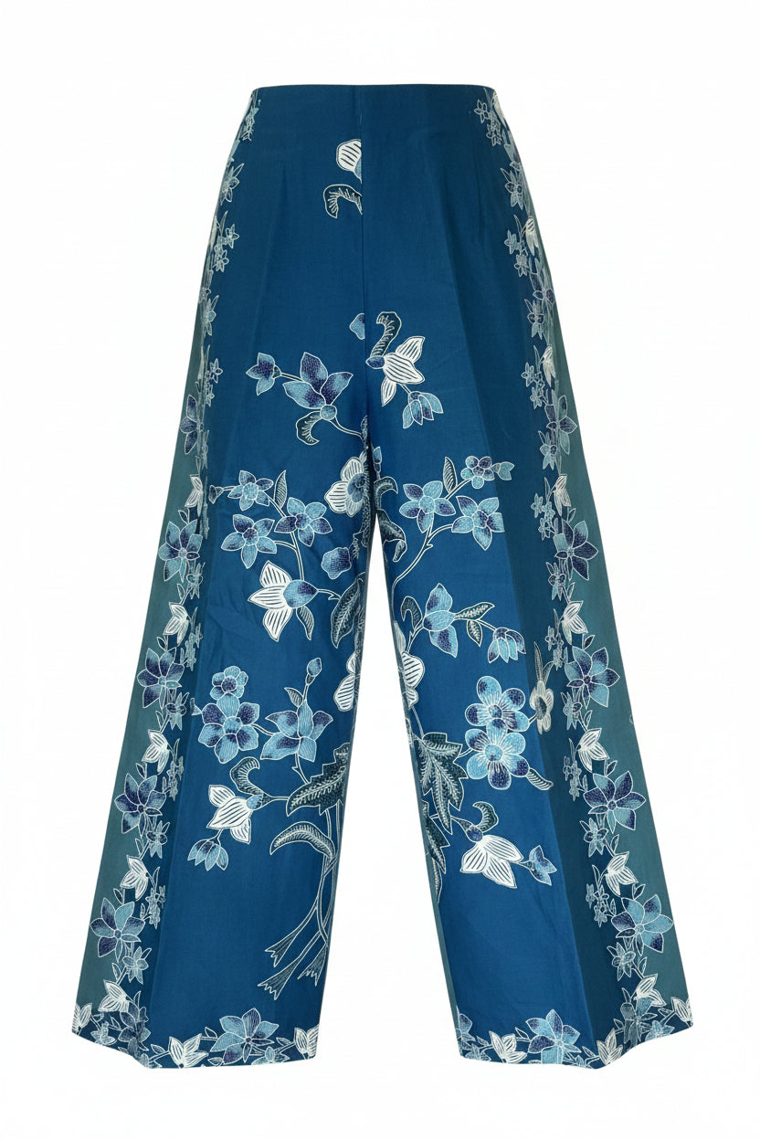 Ladies Batik Pants LBP-L-GREEN-555001