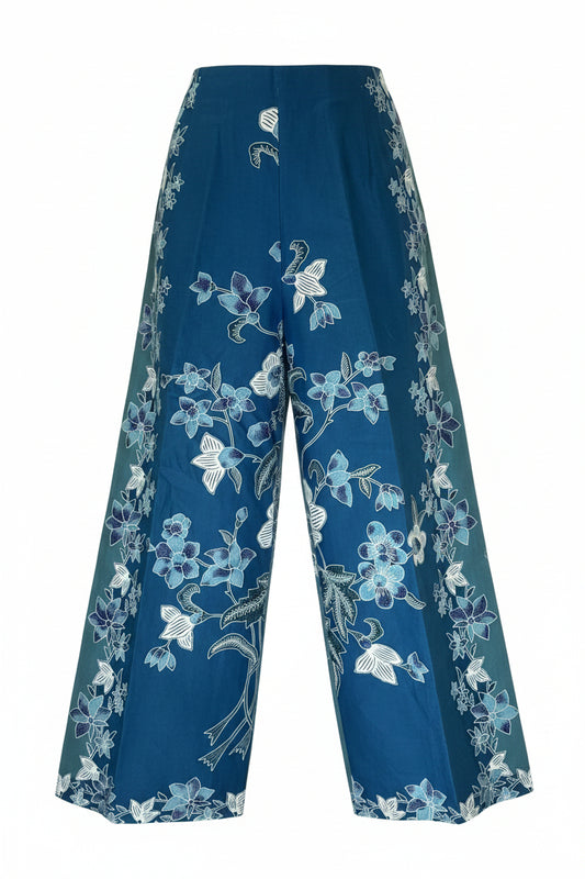 Ladies Batik Pants LBP-L-GREEN-555001