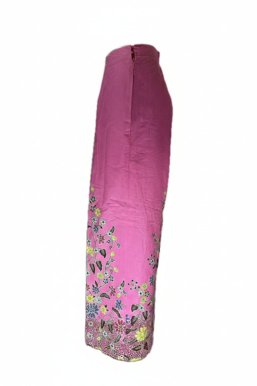 Ladies Batik Pants LBP-L-PINK-555005