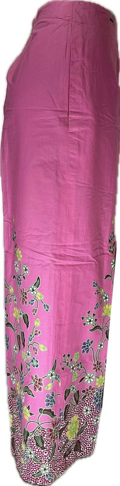 Ladies Batik Pants LBP-L-PINK-555005
