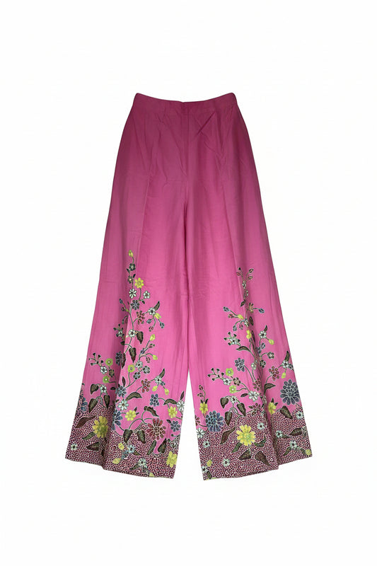 Ladies Batik Pants LBP-L-PINK-555005