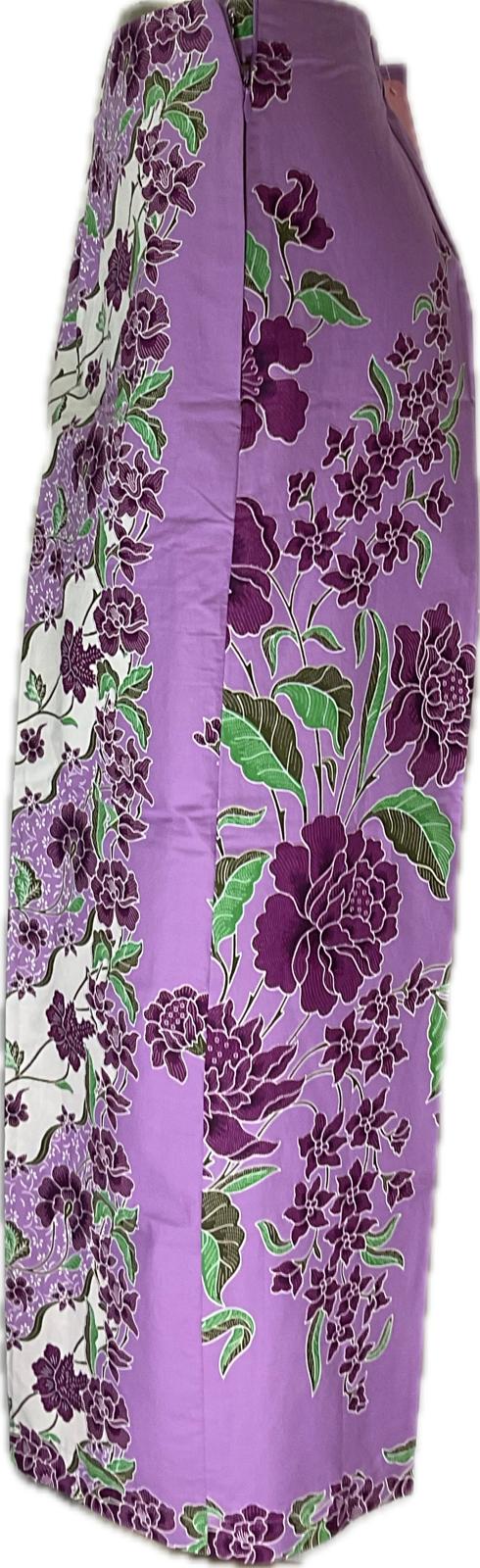 Ladies Batik Pants LBP-L-PURPLE-555006