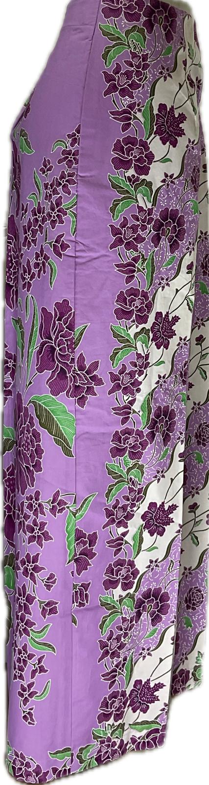 Ladies Batik Pants LBP-L-PURPLE-555006