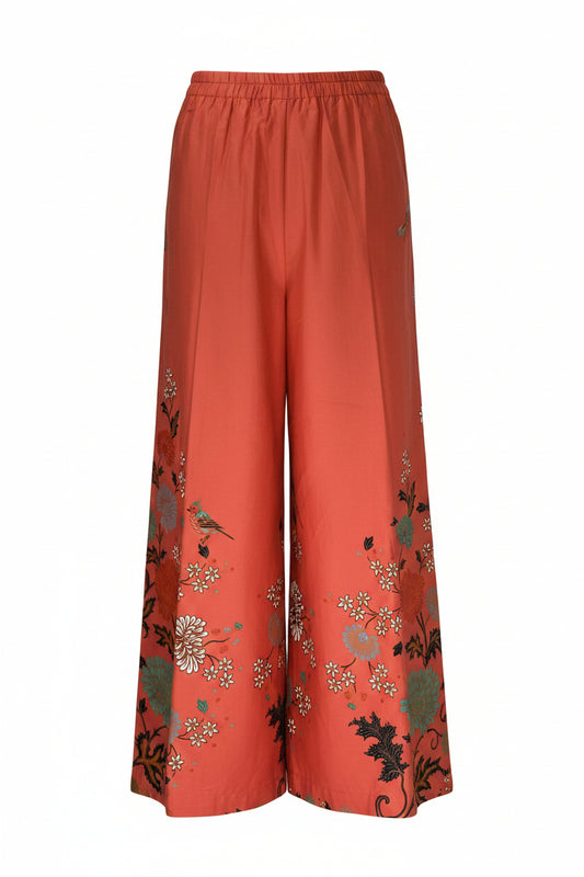 Ladies Batik Pants LBP-XL-ORANGE-5555002