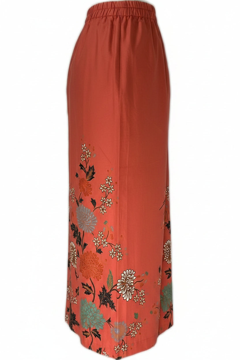 Ladies Batik Pants LBP-XL-ORANGE-5555002