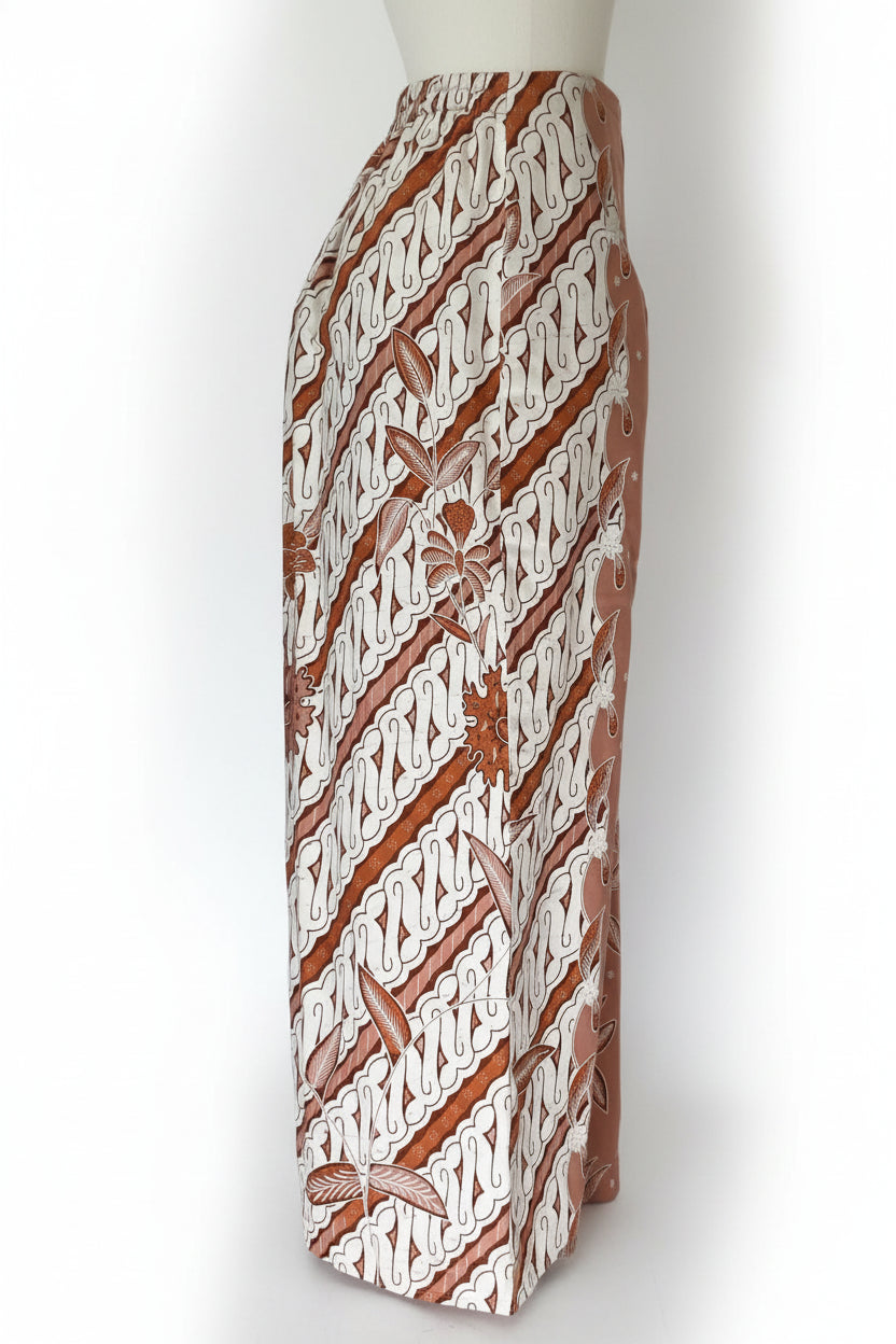 Ladies Batik Pants LBP-XL-ORANGE-5555001