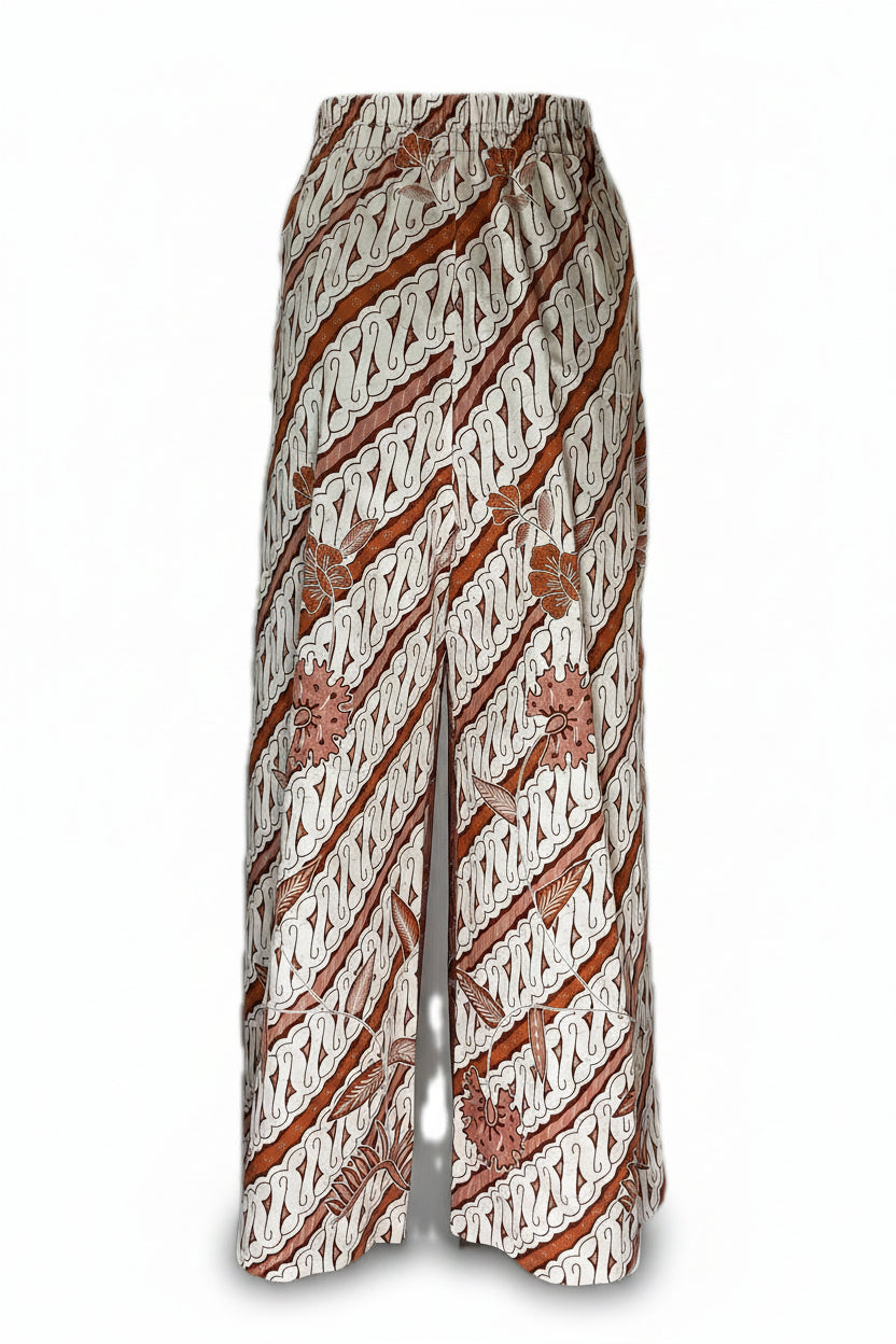 Ladies Batik Pants LBP-XL-ORANGE-5555001
