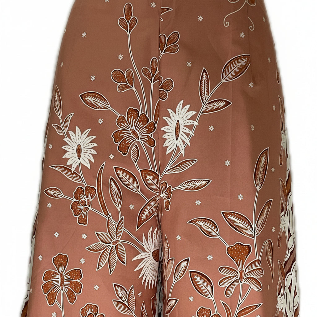 Ladies Batik Pants LBP-XL-ORANGE-5555001