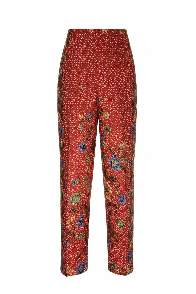 Ladies Batik Pants LBP-XL-ORANGE-5555003