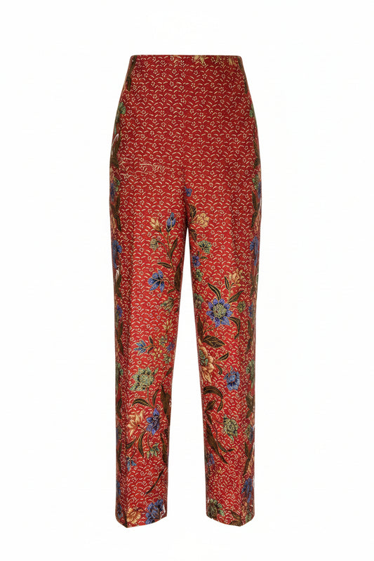 Ladies Batik Pants LBP-XL-ORANGE-5555003