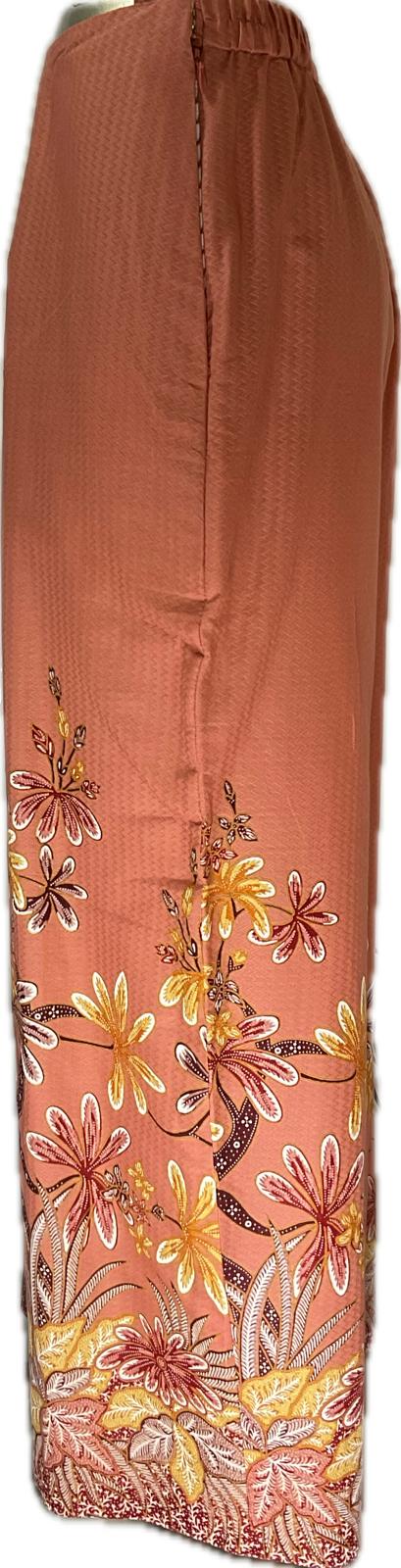 Ladies Batik Pants LBP-XXL-ORANGE-55555003