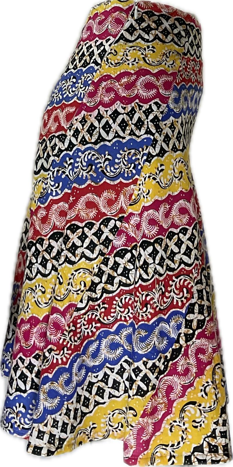 Ladies Batik Skirt LBSS-M-PINK-A11-11003