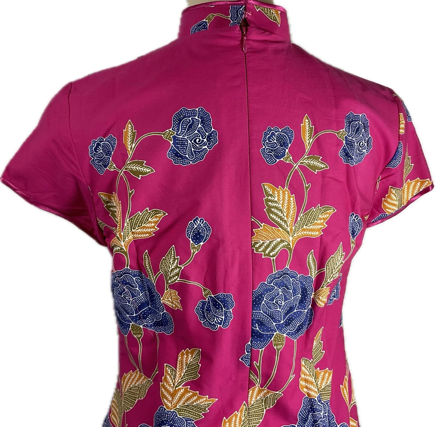 Batik Cheongsam BCS-M-PINK-A-44004