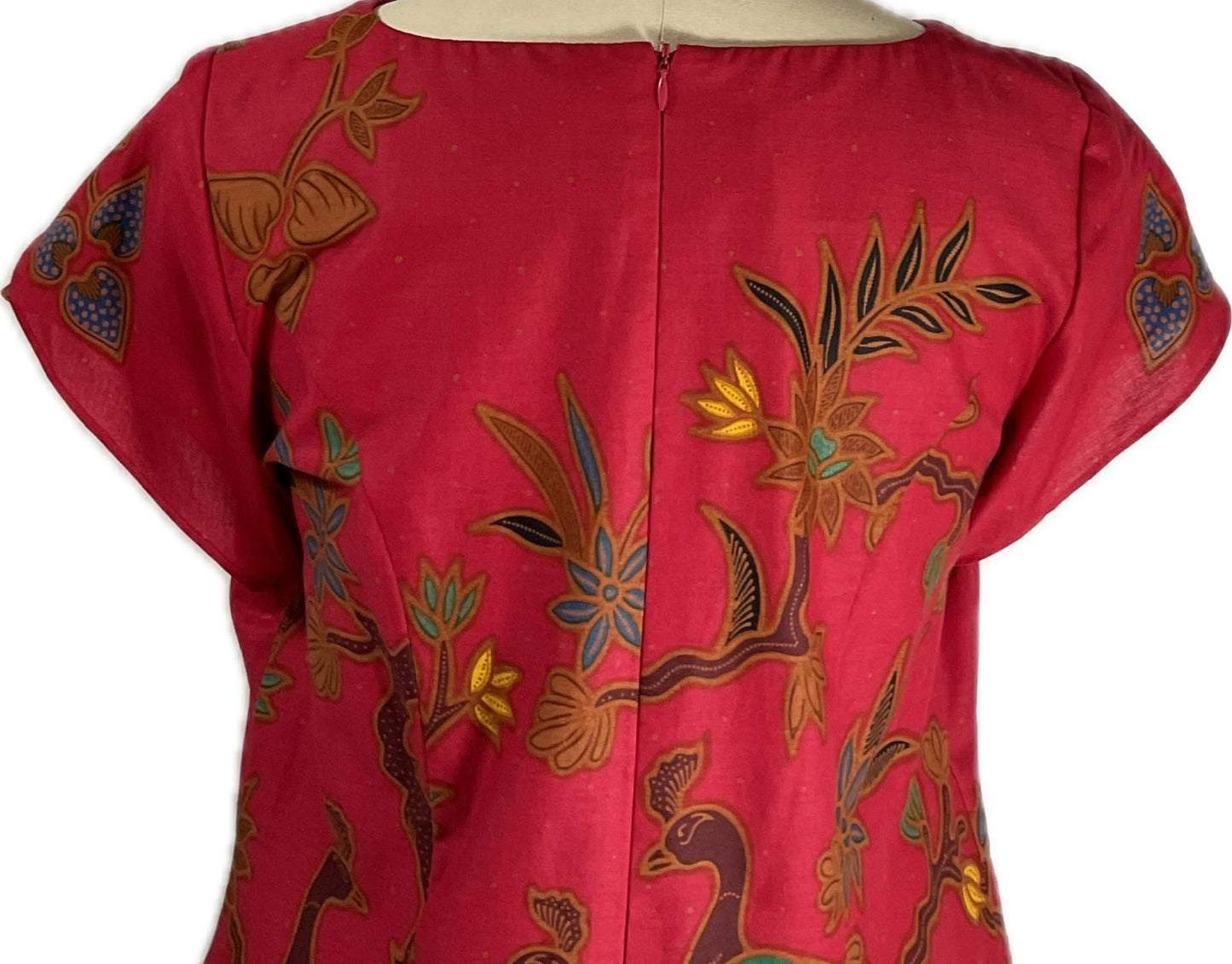 Batik Cheongsam BCS-L-RED-444001