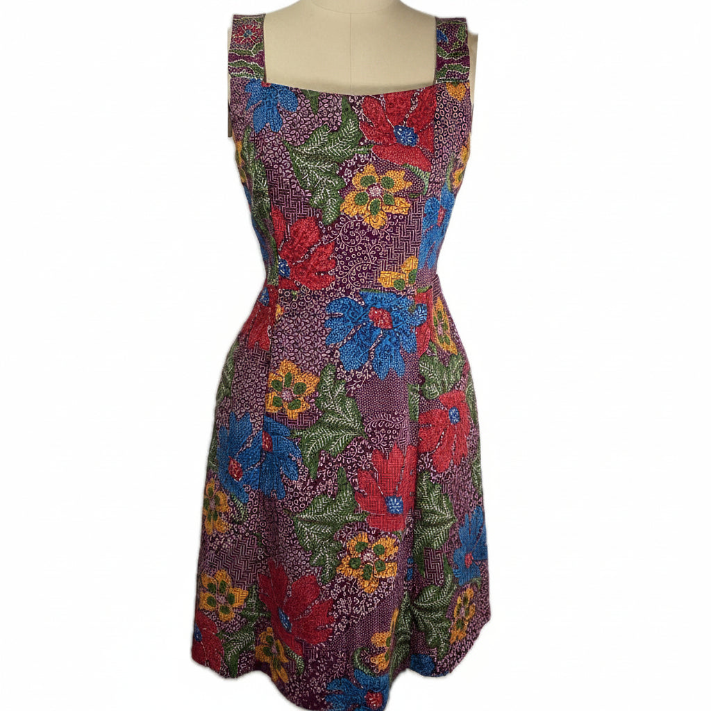 Batik Cheongsam BCS-M-BLUE-44002