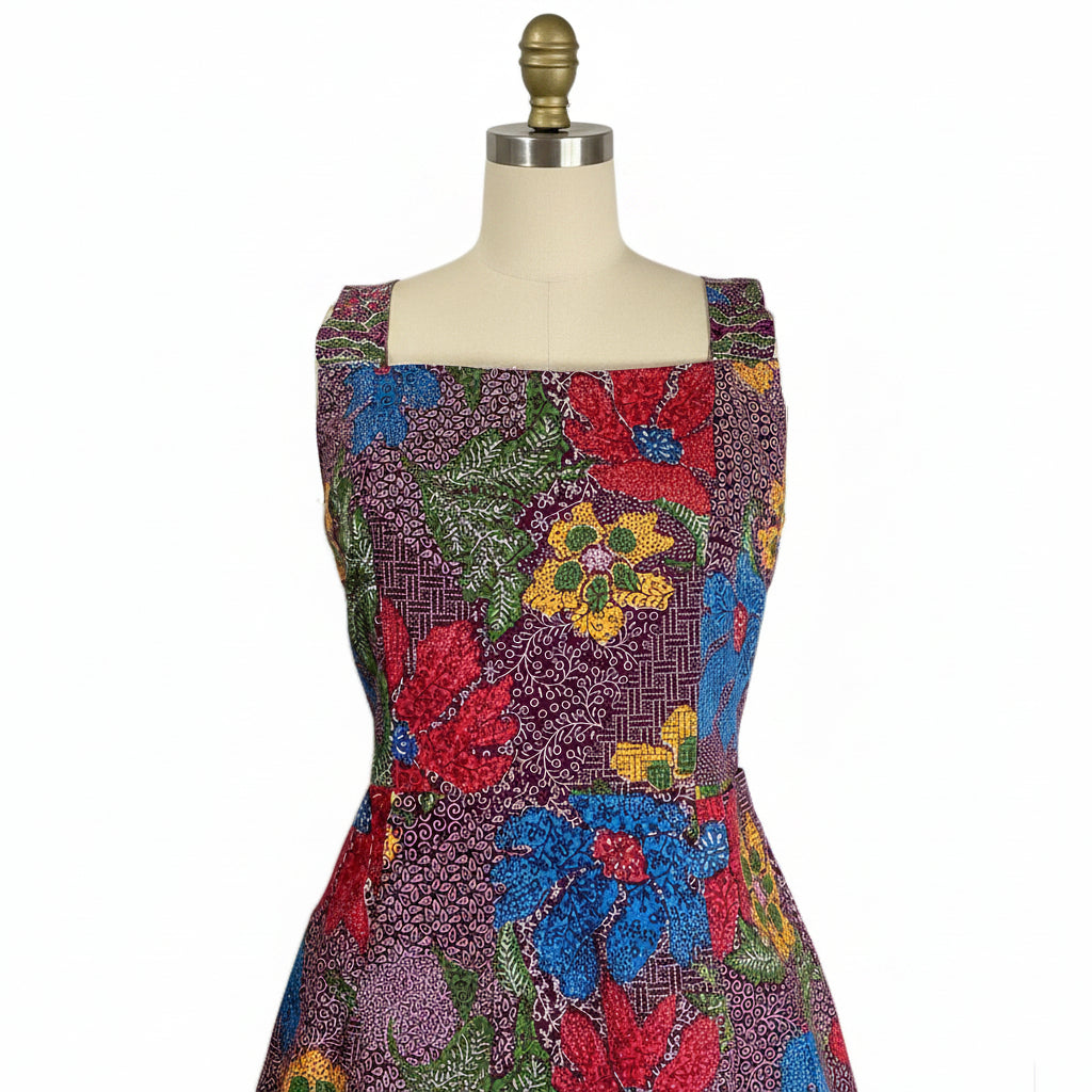 Batik Cheongsam BCS-M-BLUE-44002