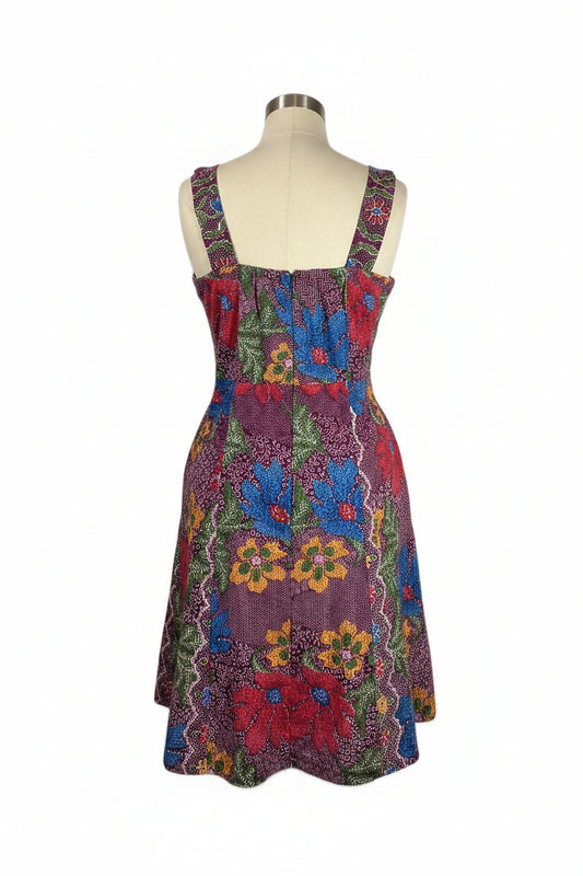 Batik Cheongsam BCS-M-BLUE-44002