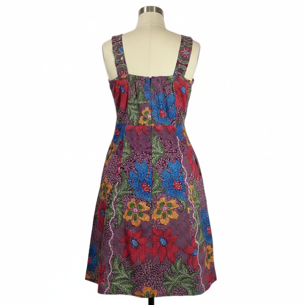 Batik Cheongsam BCS-M-BLUE-44002