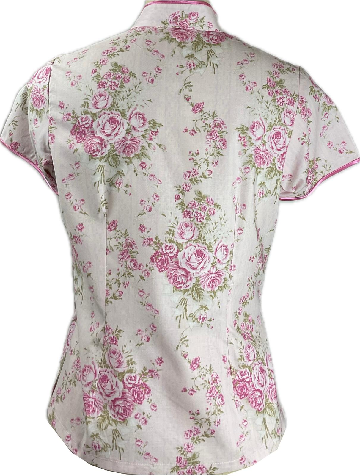 Ladies Batik Top LBT-XXXL-PINK-R111111002