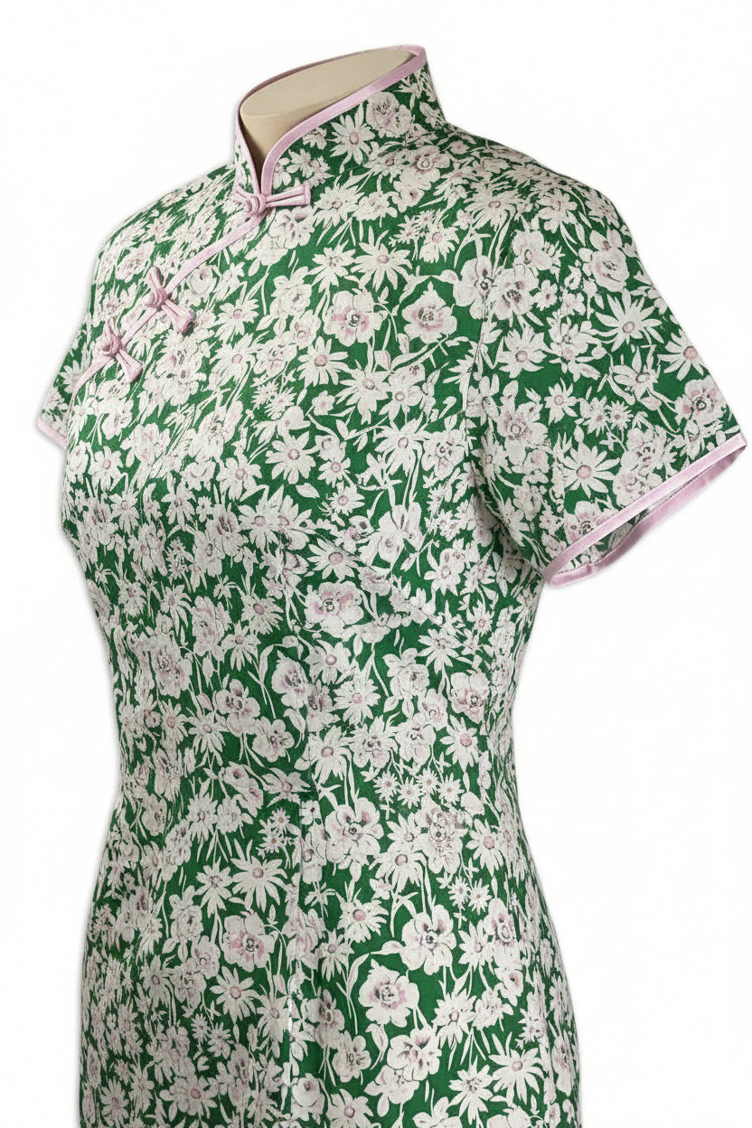 Ladies Batik Top LBT-XL-GREEN-R1111005