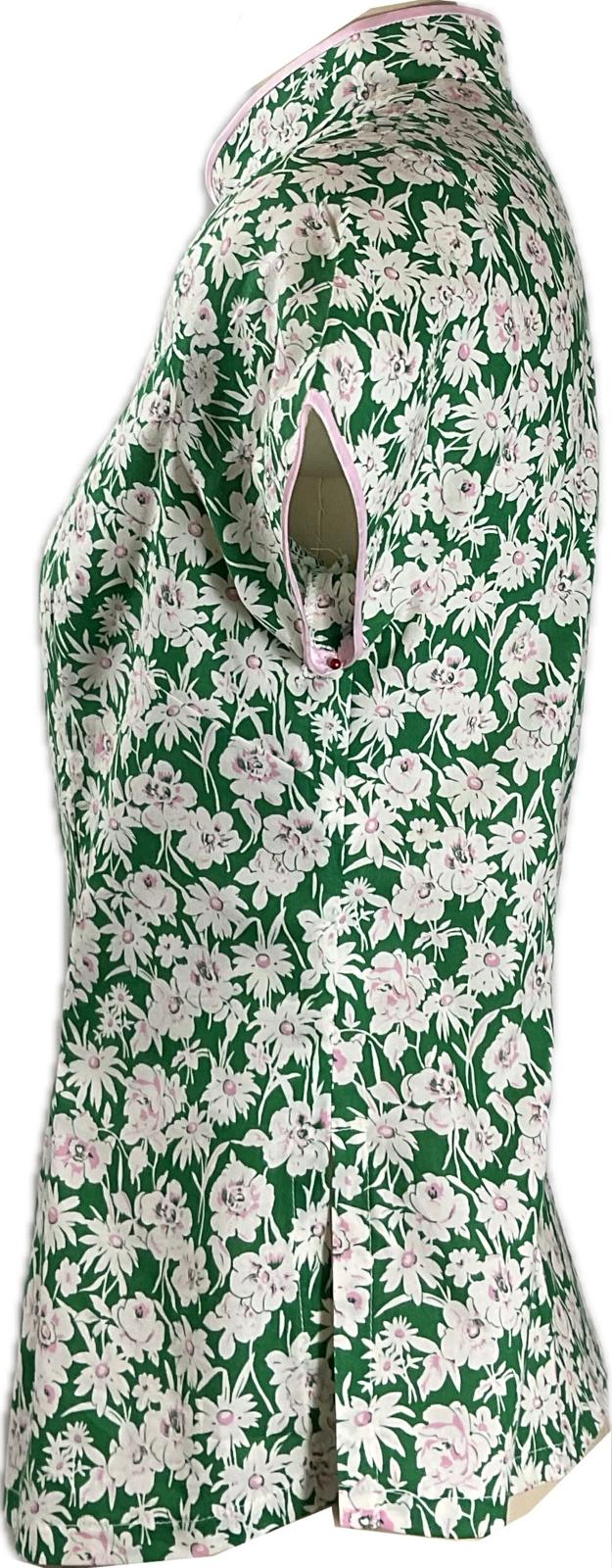Ladies Batik Top LBT-XL-GREEN-R1111005