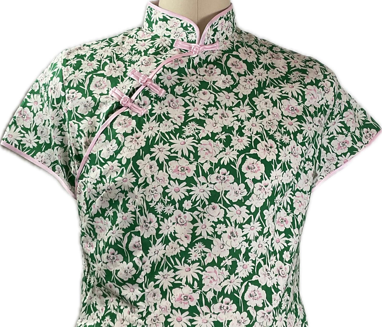Ladies Batik Top LBT-XL-GREEN-R1111005
