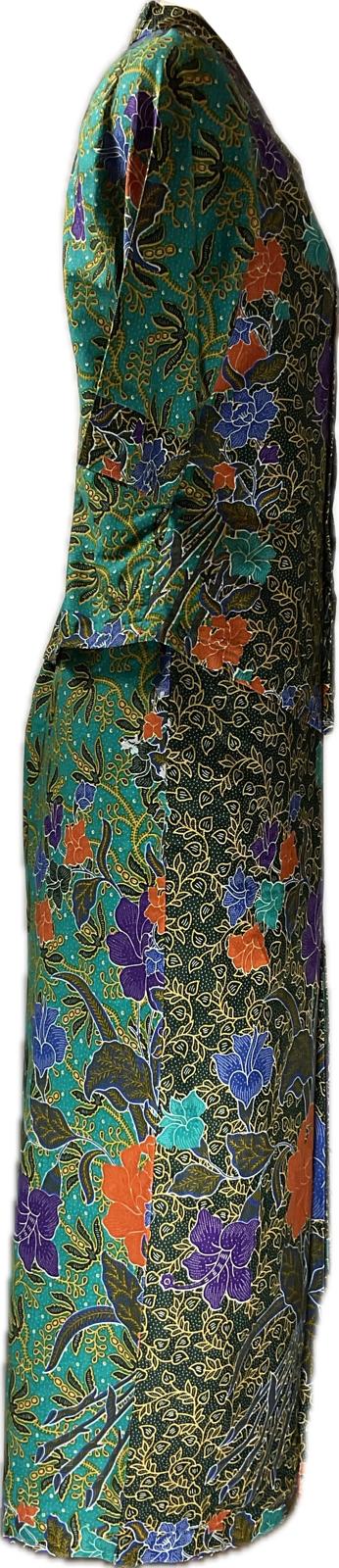 Ladies Kebaya Full Set LBT-M-TURQUOISE-KBY-A-77001