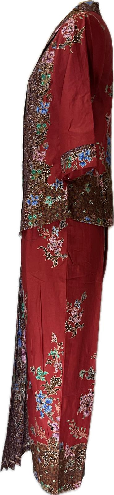 Ladies Kebaya Full Set LBT-XXL-MAROON-KBY-A-77777001